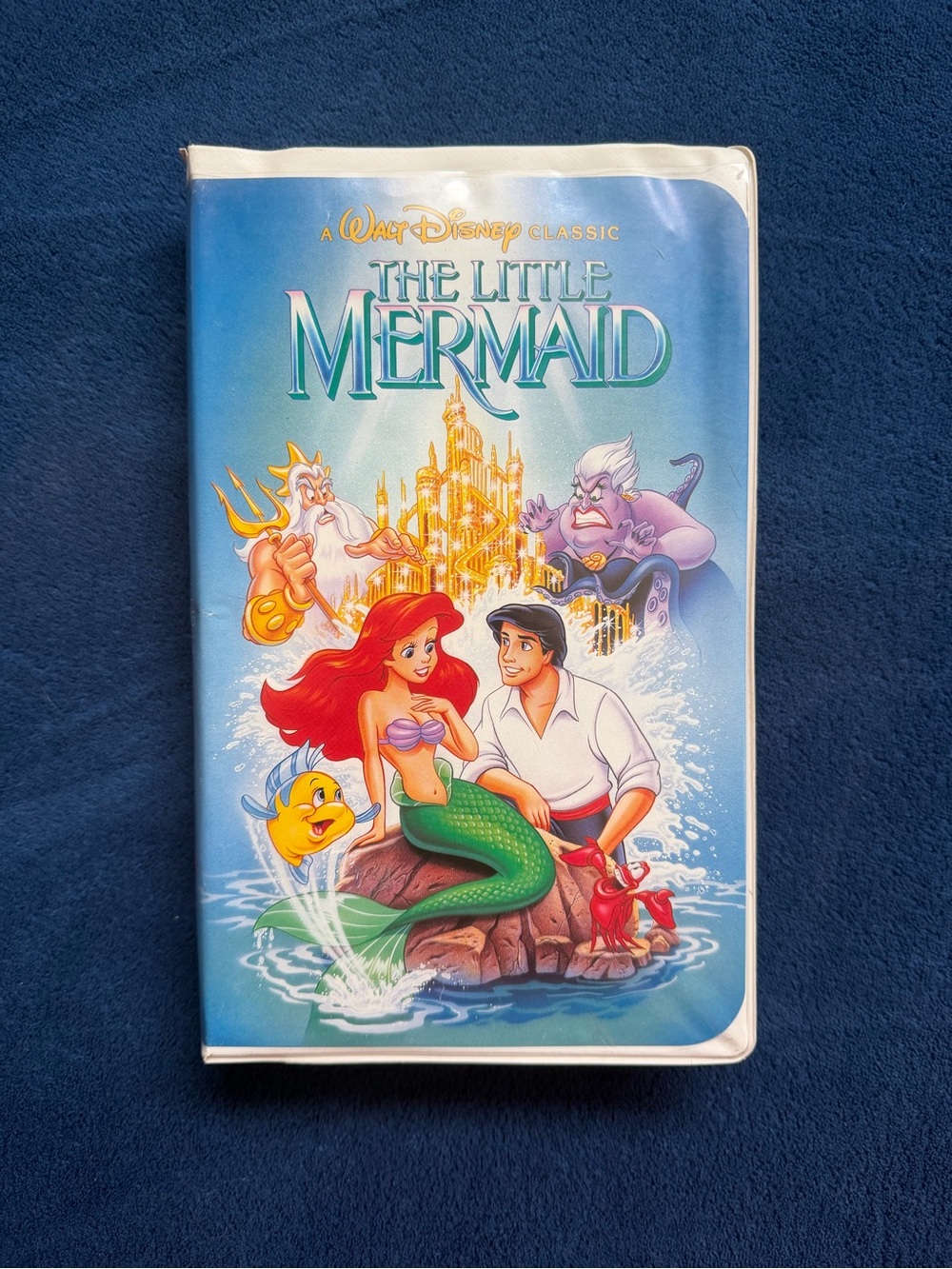 BANNED The Little Mermaid VHS Cover - Walt Disney Classic Black Diamond